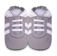 Lederfinkli Turnschuh grau