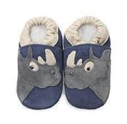 Lederfinkli Rhino blau