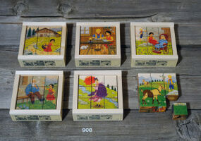 Klötzlipuzzles 9-teilig