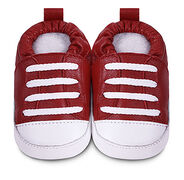 Lederfinkli Turnschuh rot